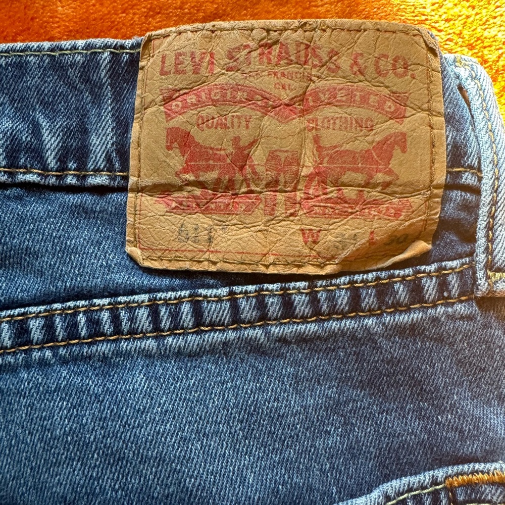 511 Blue Levi Jeans